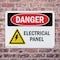 Signmission Electrical Panel Danger Sign, Plastic, 10in W x 7in L, 2PK OS-2PACK-DS-P-710-L-2213 - alternate 6